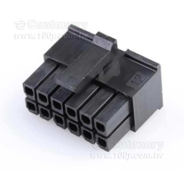 Molex集管和線殼 RECEPTACLE 12P DUAL ROW - 158244 產品圖片