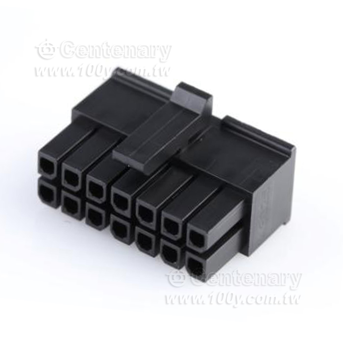 Molex集管和線殼RECEPTACLE 14P DUAL ROW - 158245 產品圖片