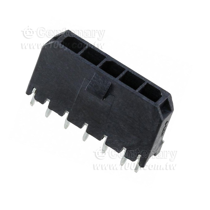 Molex集管和線殼MicroFit 3.0 SR V TH Clip 15Au 5Ckt - 158263 產品圖片