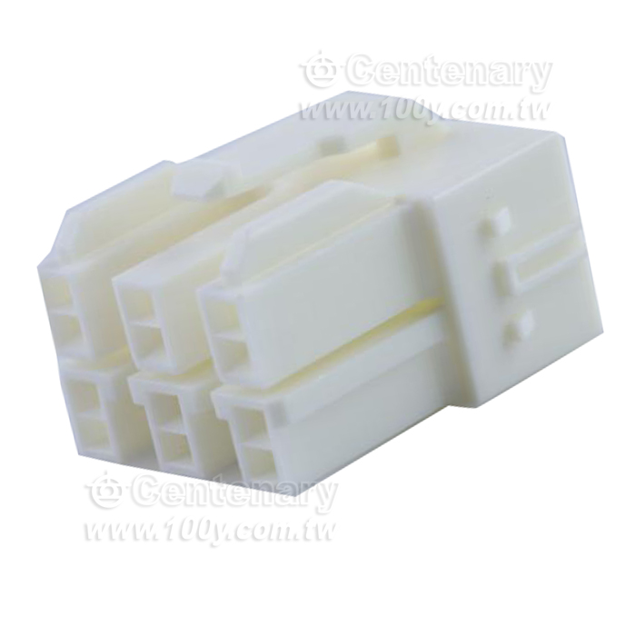 Molex集管和線殼6.5 mm 6P - 158360 產品圖片