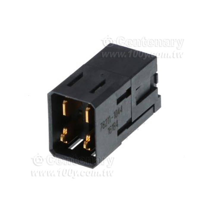 Molex高速/模組連接器4P 5.2 mm - 158461 產品圖片