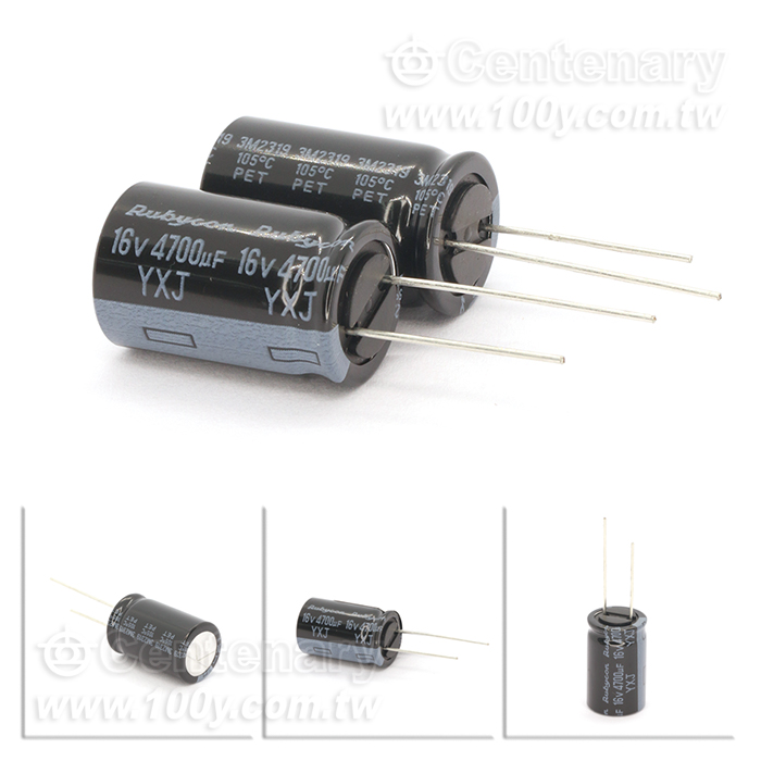 YXJ 鋁電解電容 4700uF/16v - 157980 產品圖片