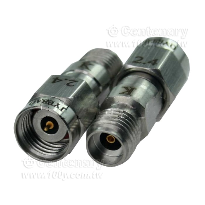 2.92mm (F) to 2.4mm  (M) 40GHz VSWR1.25