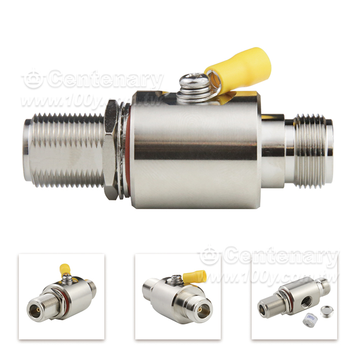 N型母轉母穿牆3G避雷器N-KK DC-3GHz天饋避雷器 - 158503 產品圖片