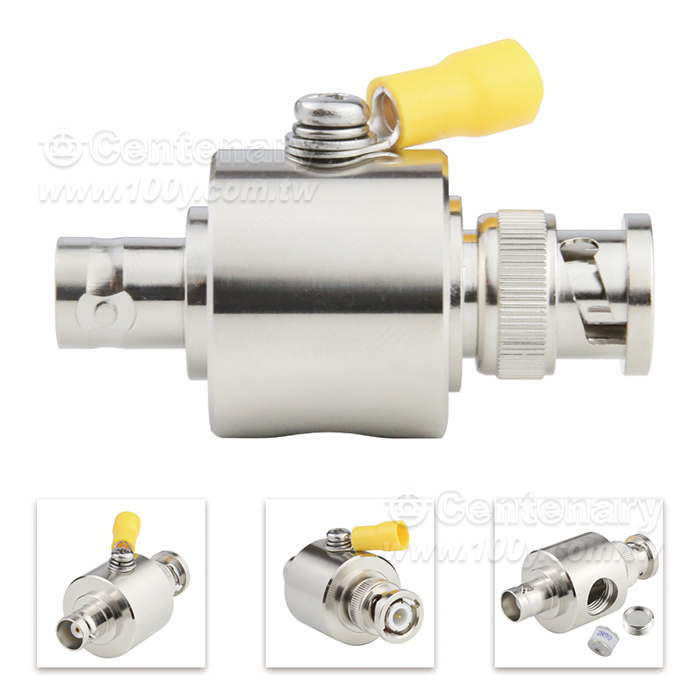 BNC公轉母3G圓腔避雷器Q9天饋電湧保護器防雷器 - 158505 產品圖片