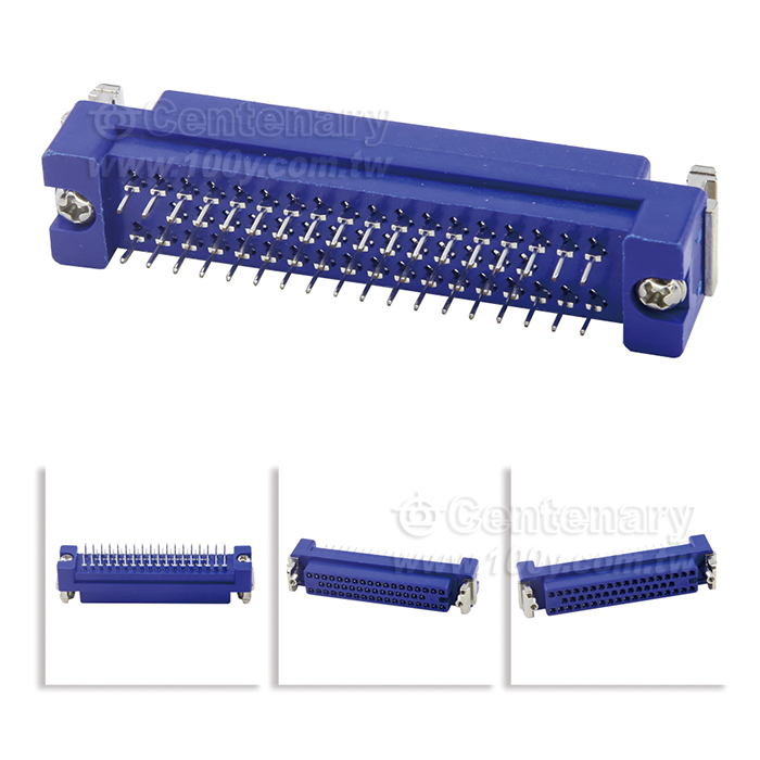 焊板式孔型 50Pin - 158612 產品圖片