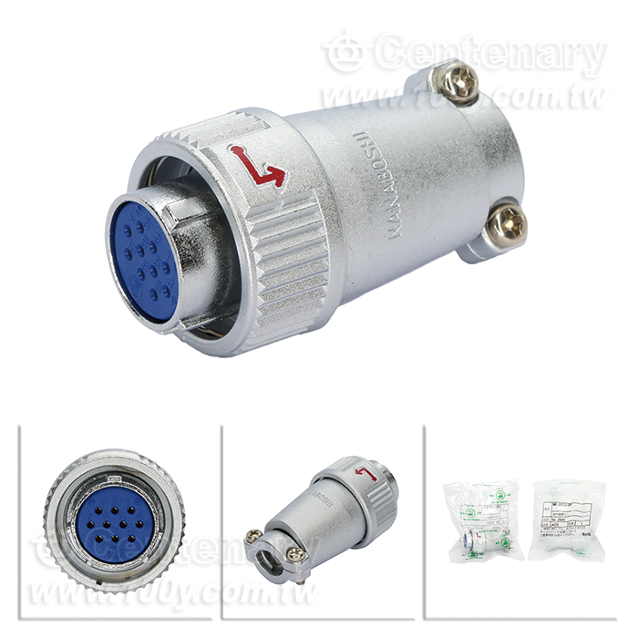 電纜接頭 10P母插頭  5A/250V - 151611 產品圖片