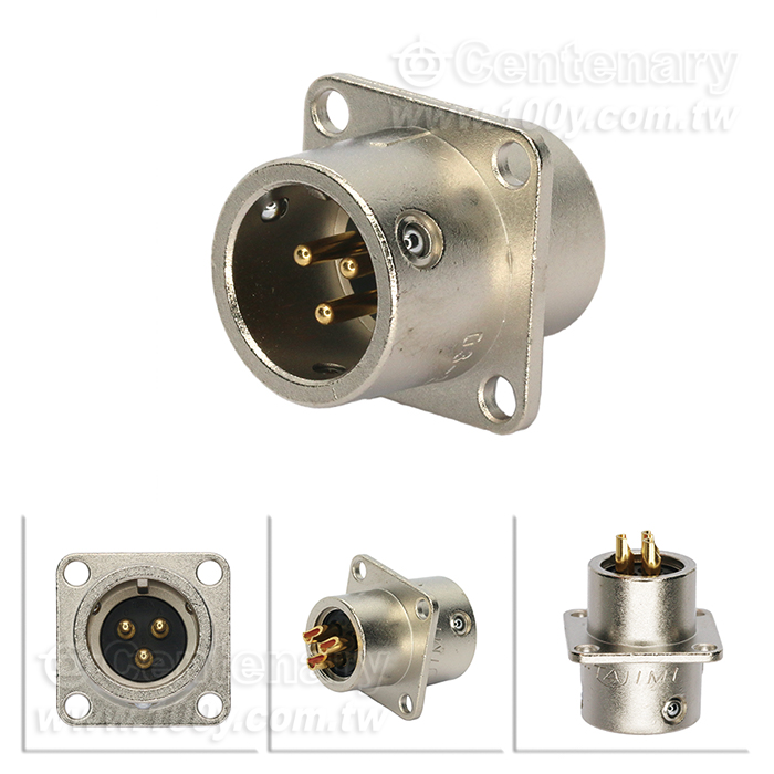 TAJIMI Male Flange Mount Receptacle - 157737 Product Image