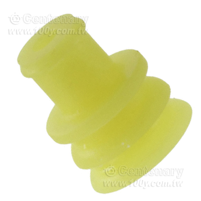 TE Single Wire Seal (SWS), Silicone, Yellow - 159720 Product Image