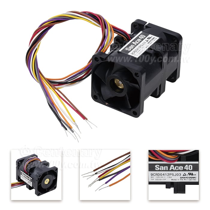 SANYO_直流風扇 12VDC - 160512 產品圖片