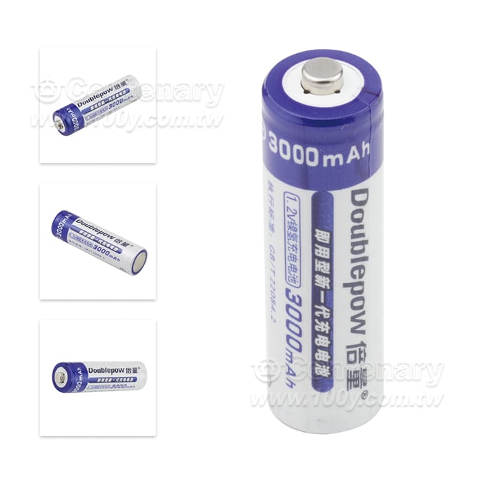 AA5號  可充電鎳氫電池 1.2V/3000mAh - 159558 產品圖片