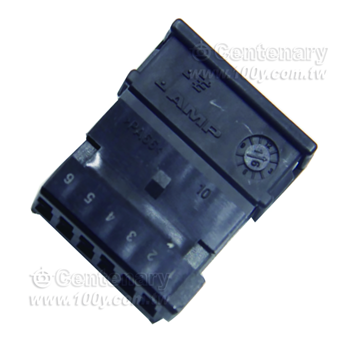 TE  MQS SOCKET 6P HSG TYPE-E BLK - 160537 Product Image