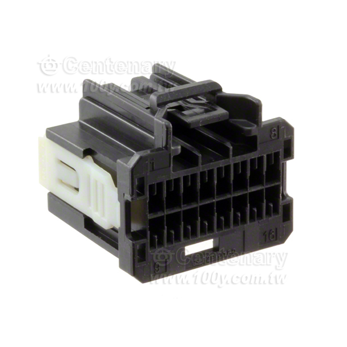Molex--汽車連接器 STAC64 RCPT 16 CKT BLK POL A - 160789 產品圖片