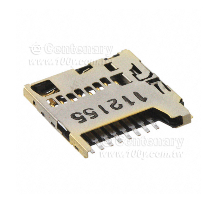 Molex--記憶卡連接器1.1 mm - 160870 產品圖片