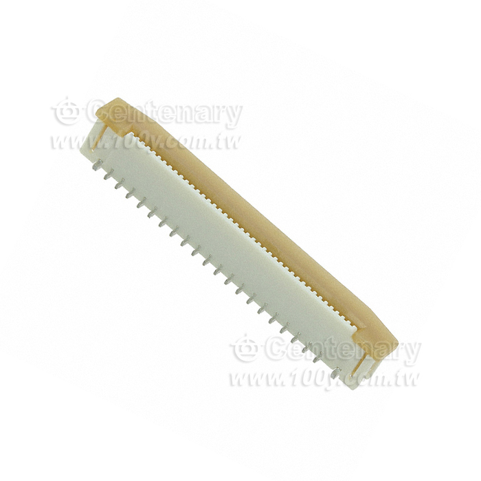 Molex-FFC & FPC連接器 0.5 FPC ZIF 40Ckt Sn-Ag-Bi - 161007 產品圖片