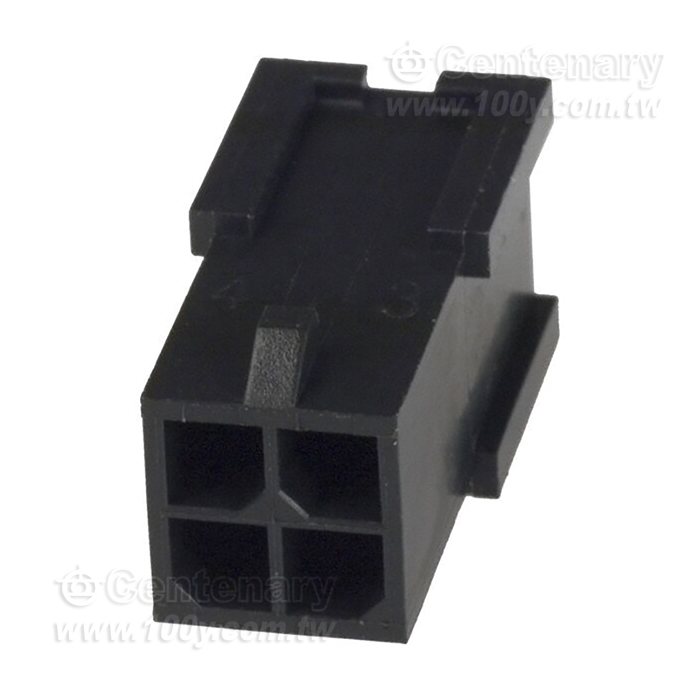 TE CONN PLUG HSG 4POS 3MM - 161245 Product Image