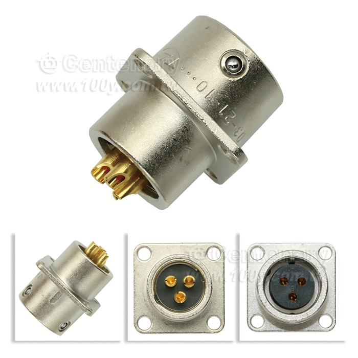 TAJIMI Female Flange Mount Receptacle