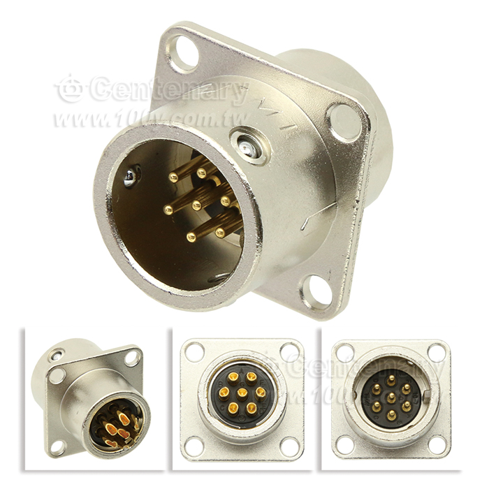 TAJIMI Male Flange Mount Receptacle - 157756 Product Image