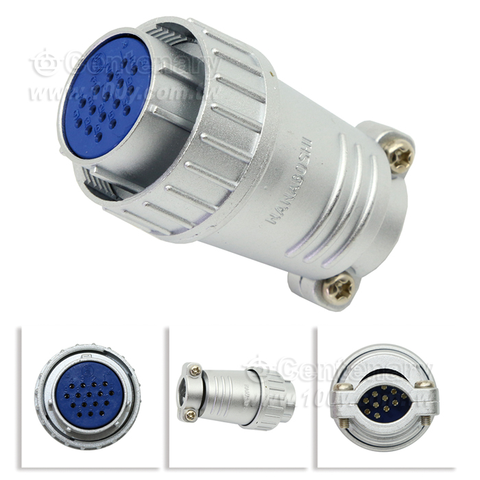 七星16P 母插頭 Shell size：24 - 157974 產品圖片