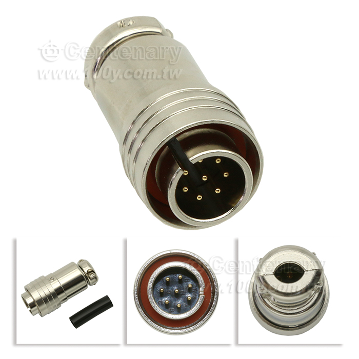 "TAJIMI"EPRC05 series 8P male plug - 158670 Product Image