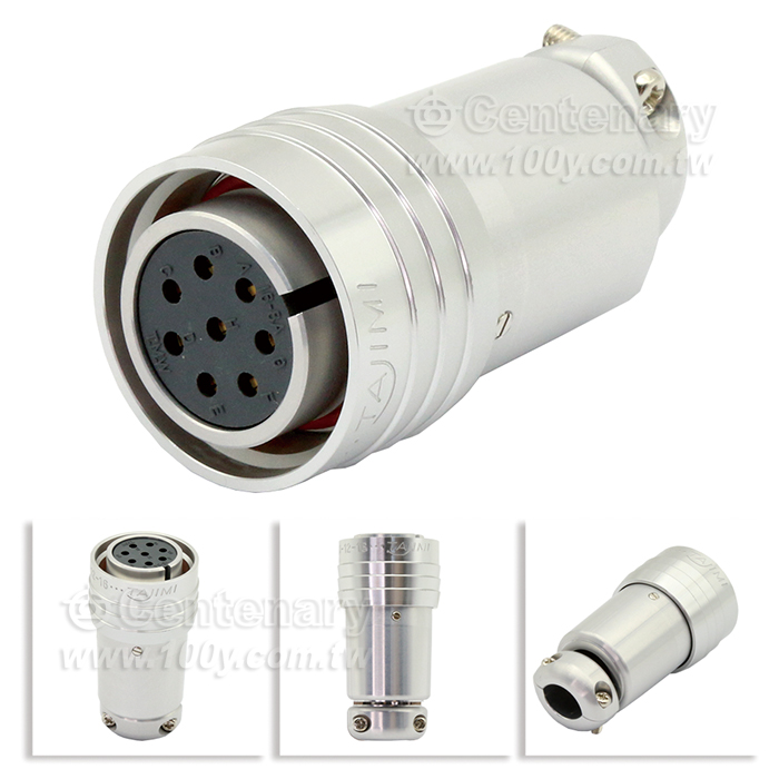 "TAJIMI"PRC04 Series 8P female plug - 158624 Product Image
