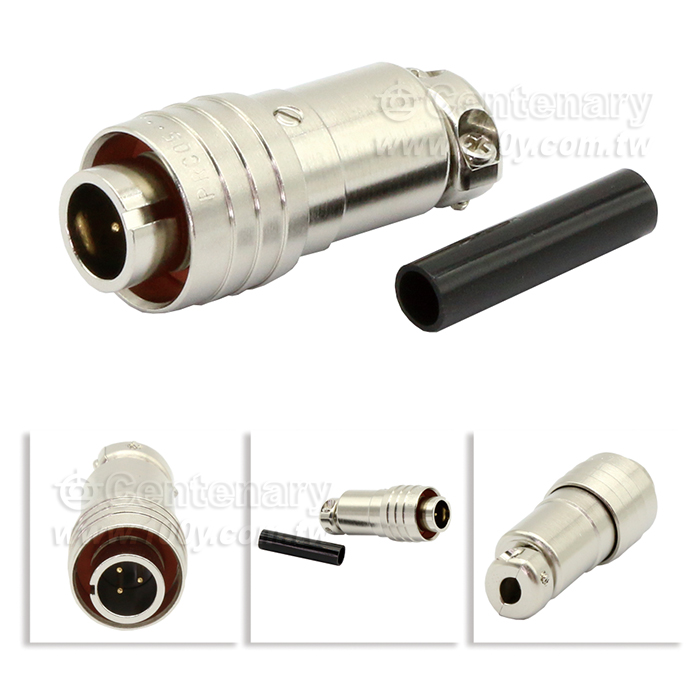 EPRC05系列 3P公插頭  2A/300V - 158658 產品圖片