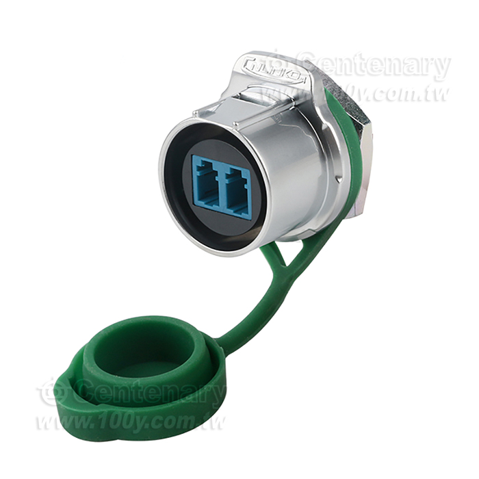 Cnlinko  LP24 type single-mode dual core fiber single hole female socket metal version - 161867 Product Image