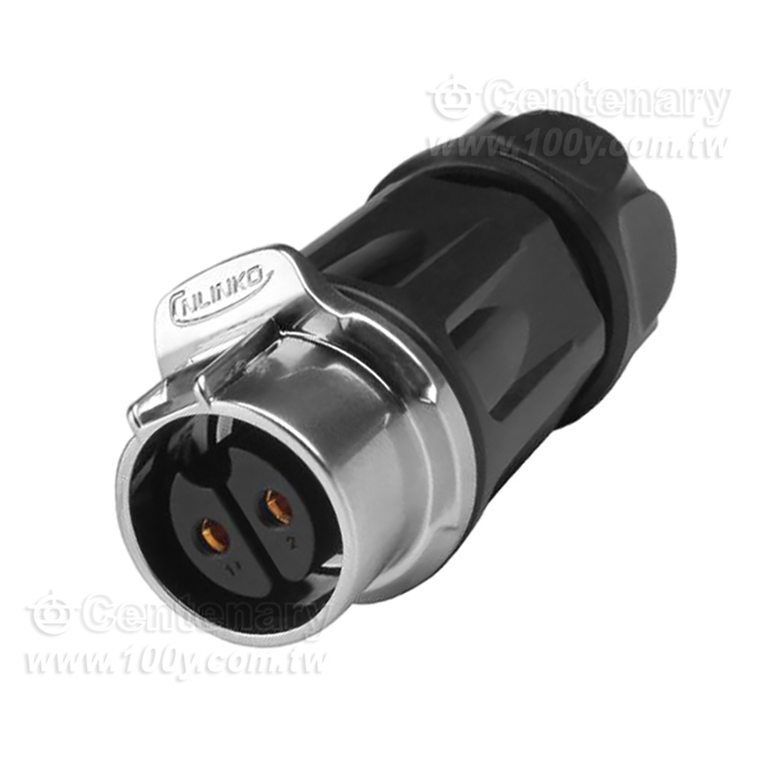 Cnlinko  LP20 type 2 Pins Female Plug/Multi core power supply Industrial waterproof connectors - 161874 Product Image