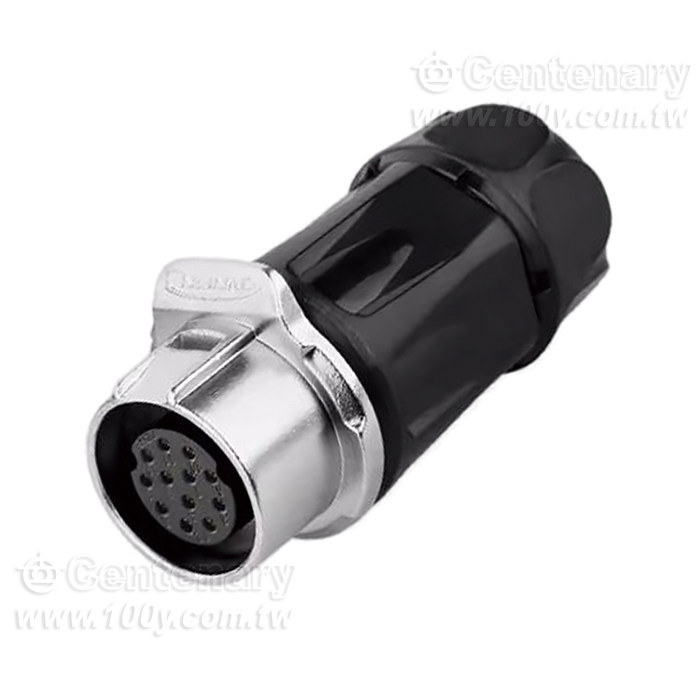 Cnlinko  LP20 type1 2 Pins Female Plug/Multi core power supply Industrial waterproof connectors - 161886 Product Image