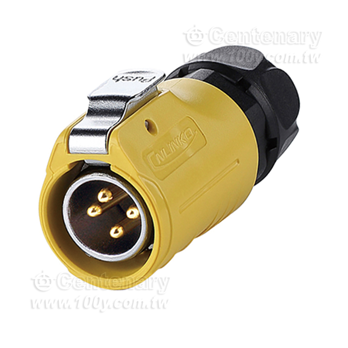 Cnlinko  LP20 type 4 core male head Yellow - 161892 Product Image