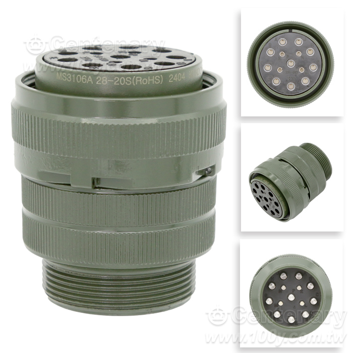 14P母端直管接頭13A~20A 500Vac/700Vdc - 157581 產品圖片