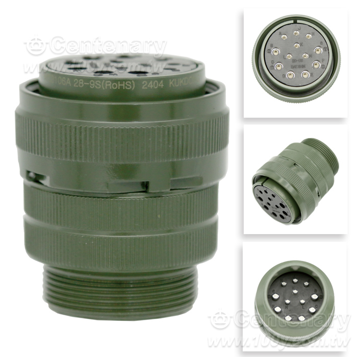 12P母端直管接頭13A~20A 500Vac/700Vdc  - 157584 產品圖片