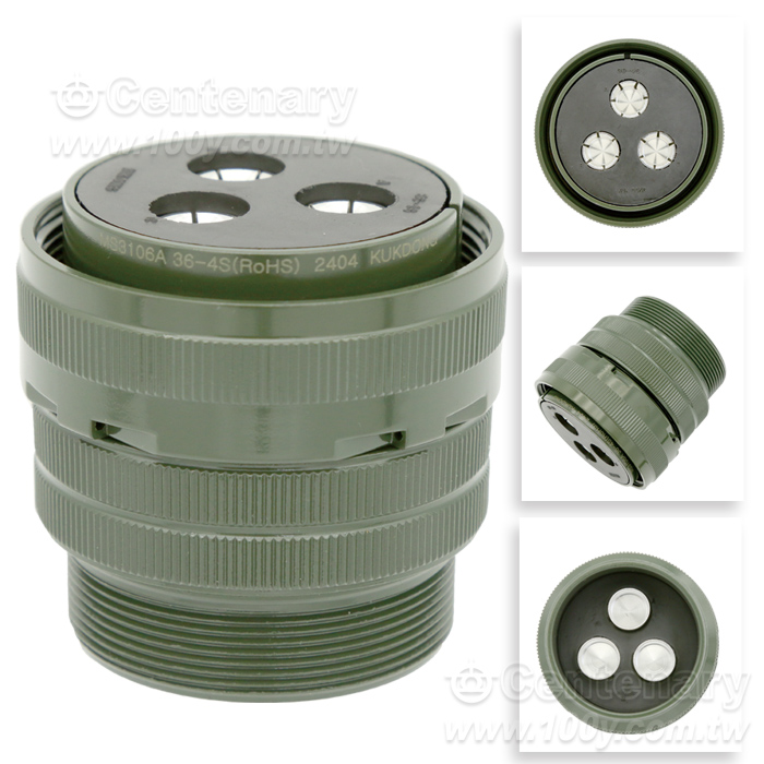 3P 母端直管接頭150A~200A/500Vac/700Vdc - 157591 產品圖片