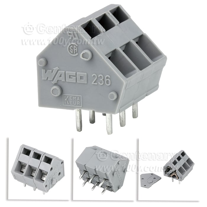 PCB電路板接線端子 間距5/5.08mm  3P