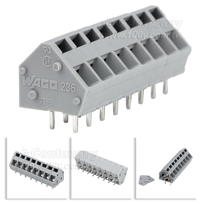 PCB電路板接線端子 間距5/5.08mm  8P