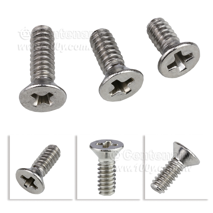 304不銹鋼美制十字沉頭螺絲英制5/16(7.94mm)-4#（M2.84) - 161632 產品圖片