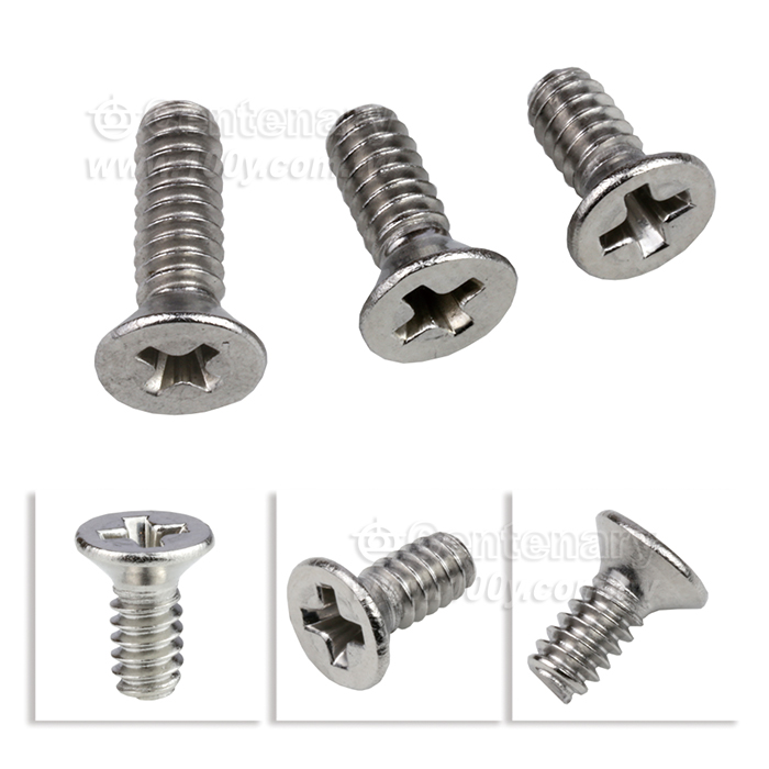 304不銹鋼美制十字沉頭螺絲英制1/4(6.35mm)-4#（M2.84) - 161633 產品圖片
