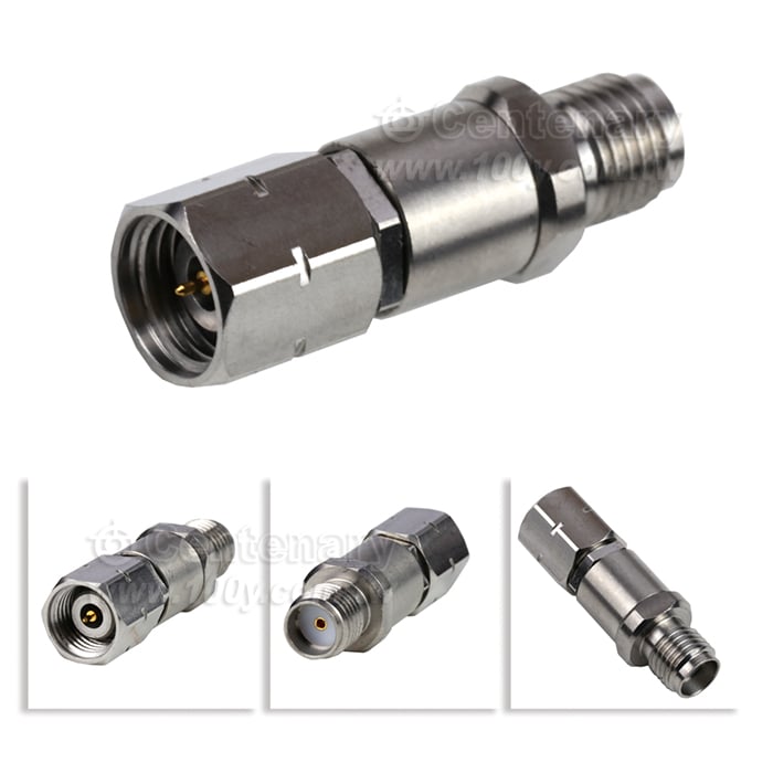 毫米波轉接器母轉 SMA母轉2.4MM公 DC-18G  VSWR1.2/50ohm - 161572 產品圖片