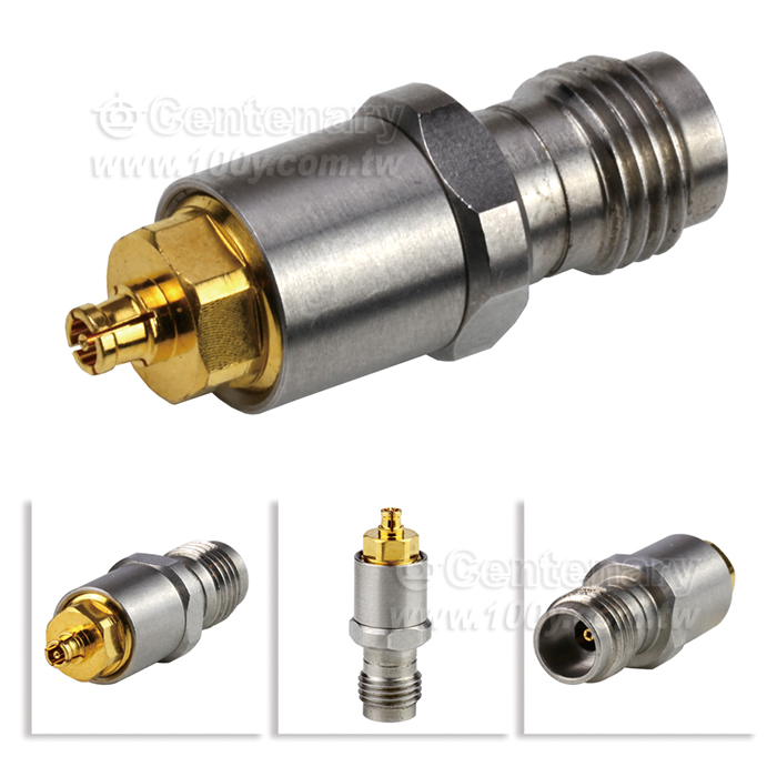 毫米波轉接器2.4MM母轉SSMP母 DC-40G VSWR1.25/50ohm - 161584 產品圖片