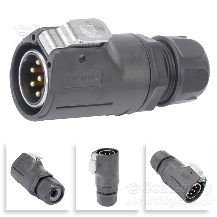Cnlinko  LP28 type 8cores/Multi core power supply Industrial waterproof connectors - 161671 Product Image