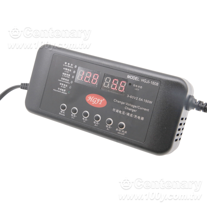 鋰電池充電器  可調電壓電流  3V-60V 2.5A/150W - 162752 產品圖片