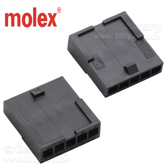 Micro-Fit 3.0/43640-5P-3.0mm-母插頭 無耳 - 121377 產品圖片