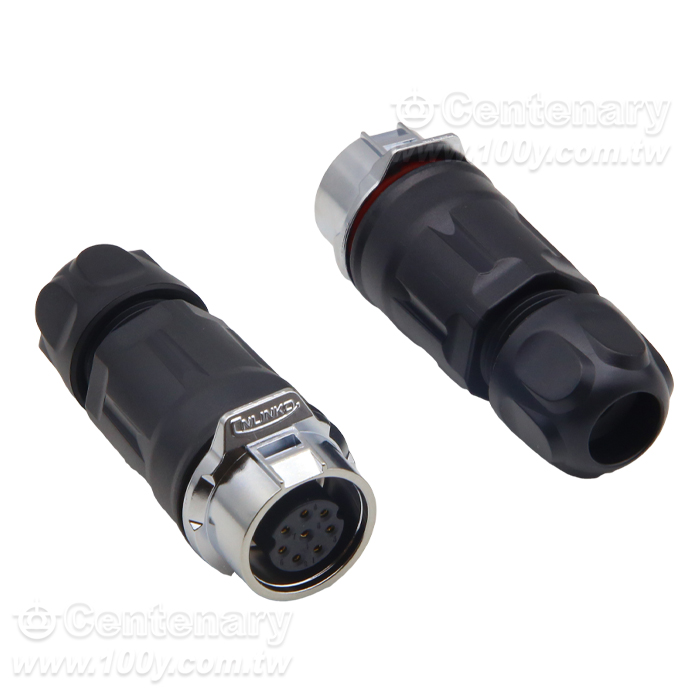 Cnlinko  LP16 Type Connecting 8-core/dock Female Plug/Multi core power supply Industrial waterproof connectors - 161678 Product Image