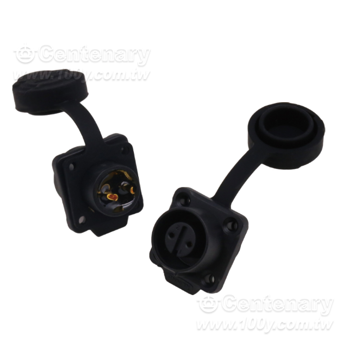 Cnlinko  LP12 type 2 cores/Multi core power supply Industrial waterproof connectors - 161305 Product Image