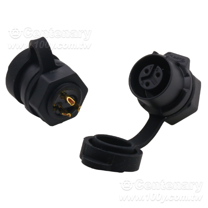 Cnlinko  LP12 type 3cores/Multi core power supply Industrial waterproof connectors - 161325 Product Image