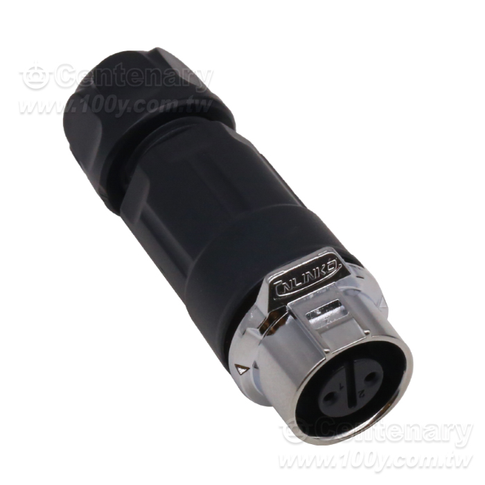 Cnlinko  LP12 Type Connecting 2-core/dock Female Plug/Multi core power supply Industrial waterproof connectors - 161363 Product Image