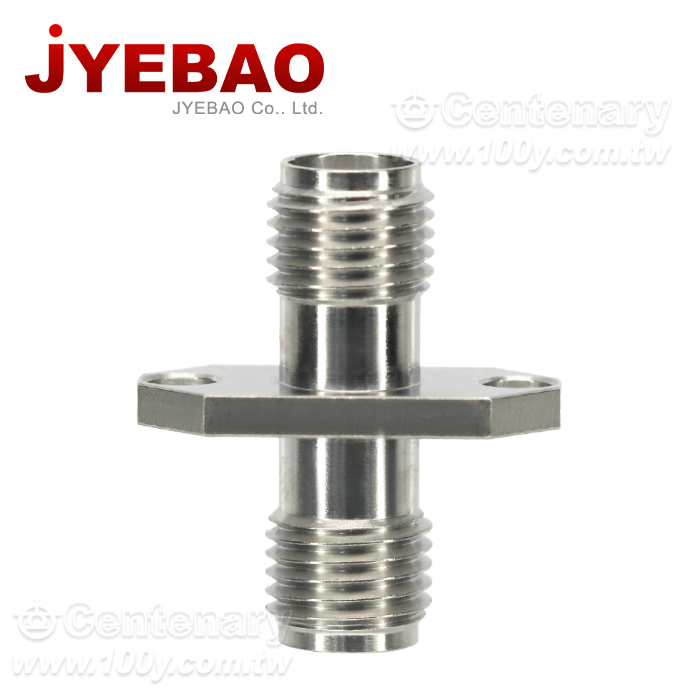 SMA jack to SMA jack 2 hole flange 18GHz VSWR1.2 - 163413 Product Image
