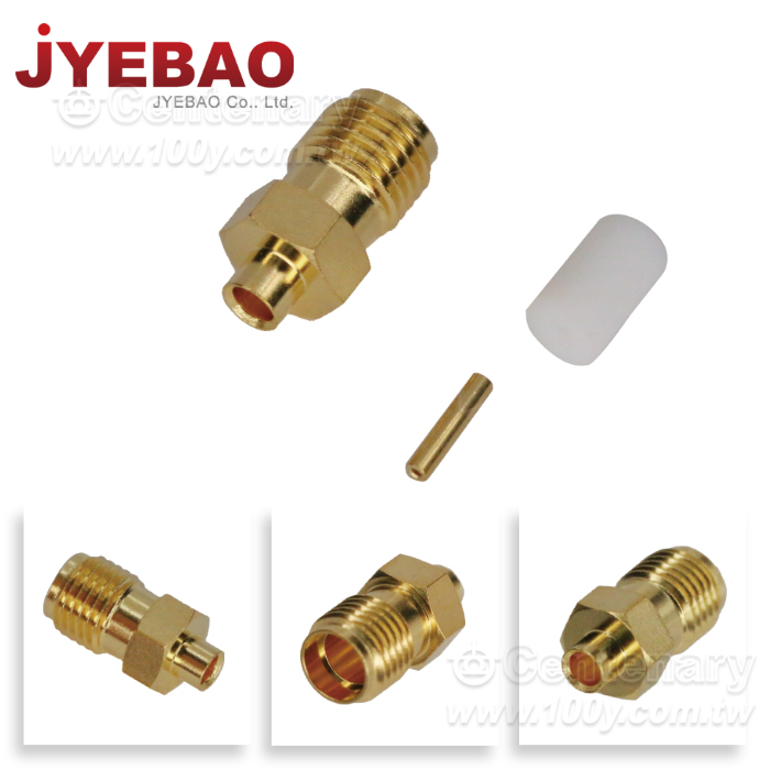 SMA jack solder for RG405; 27Ghz VSWR1.2 - 163423 Product Image