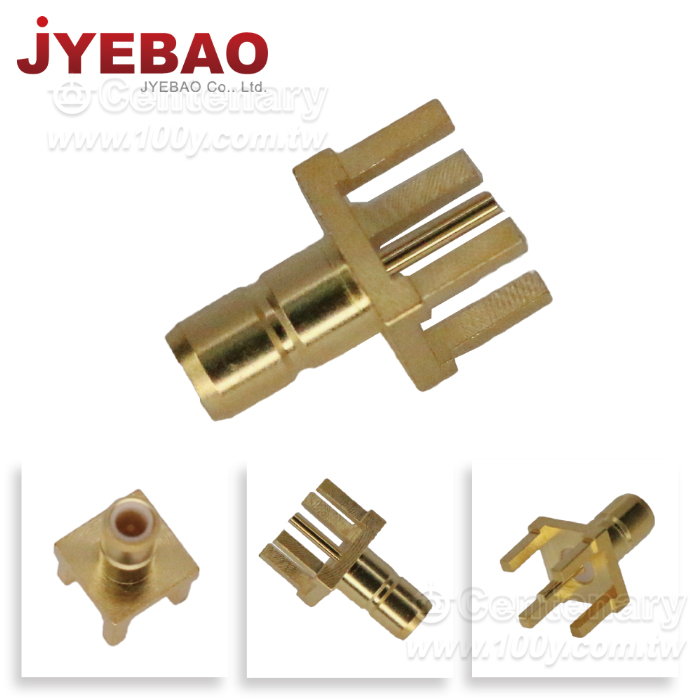 SMB Jack PCB Mount With Round Contact - 96164 Product Image