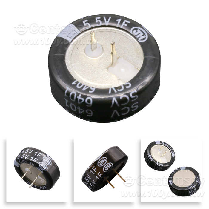 超級法拉電容 SCV系列 1F5.5V C型 - 163562 產品圖片